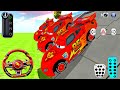 Red McQueen Car Stuck on Sloppy Wall - 3D Driving Class - Android Gameplay