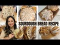 Sourdough bread recipe technique  timing tips step by step guide to success shabbat sourdough