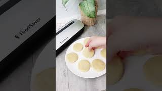 Cookie Sealing & Backing with FoodSaver #shorts #cookiesrecipe #vacuumsealer