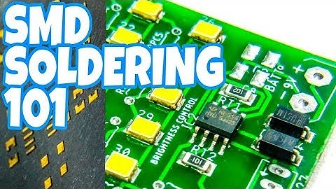 How to Do SMD SOLDERING| SMD Stencil and Hand Soldering