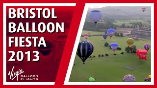 Virgin Balloon Flights at Bristol Balloon Fiesta 2013