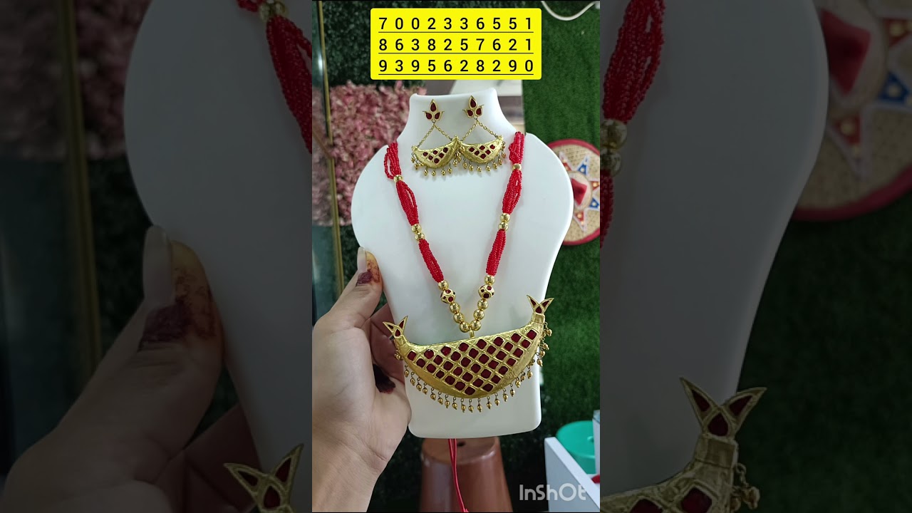 Pure silver gold polish Assamese jewellery ll wholesale store Jorhat/ sibsagar/ mariani 7002336551