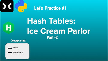 Ice Cream Parlor | HackerRank | Python | Searching | Part-2 | Python Programming | Coding