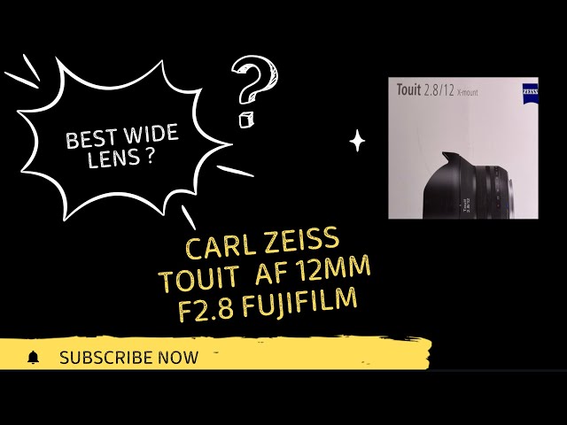 Carl Zeiss Touit 12mm f2.8 wide-angle lens Fujifilm X - Unboxing