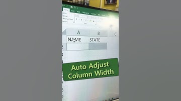 😍Auto Adjust Column Width | Excel Advance Trick #shorts  #ytshorts #excel #ytviral