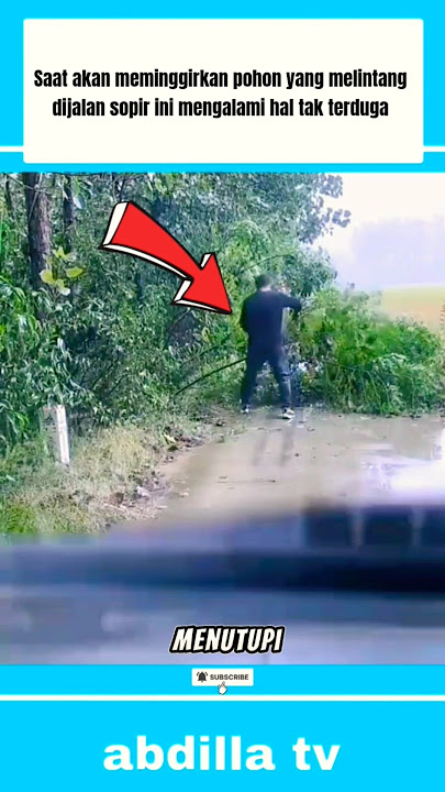 tiba-tiba pengemudi ini mengalami hal tak terduga #shorts #shortsviral