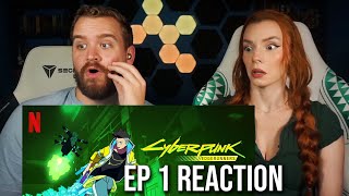 Cyberpunk Edgerunners Episode 1 Reaction \& Review | Let You Down | Netflix \& Studio Trigger
