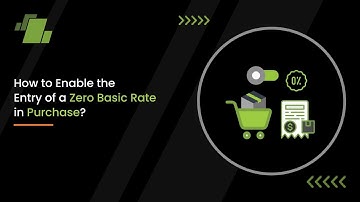 How to Enable the Entry of a Zero Basic Rate in Purchase?