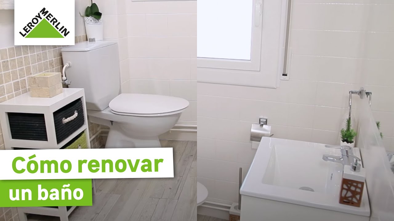 Reforma de baño con suelo vinílico ¡Antes y Después!