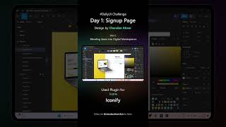 Day1:Signup form or Registration form design by @chandanaheerUiUx #figma #dailyui #dailyuichallenge