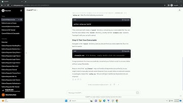 how to convert python to exe without pyinstaller