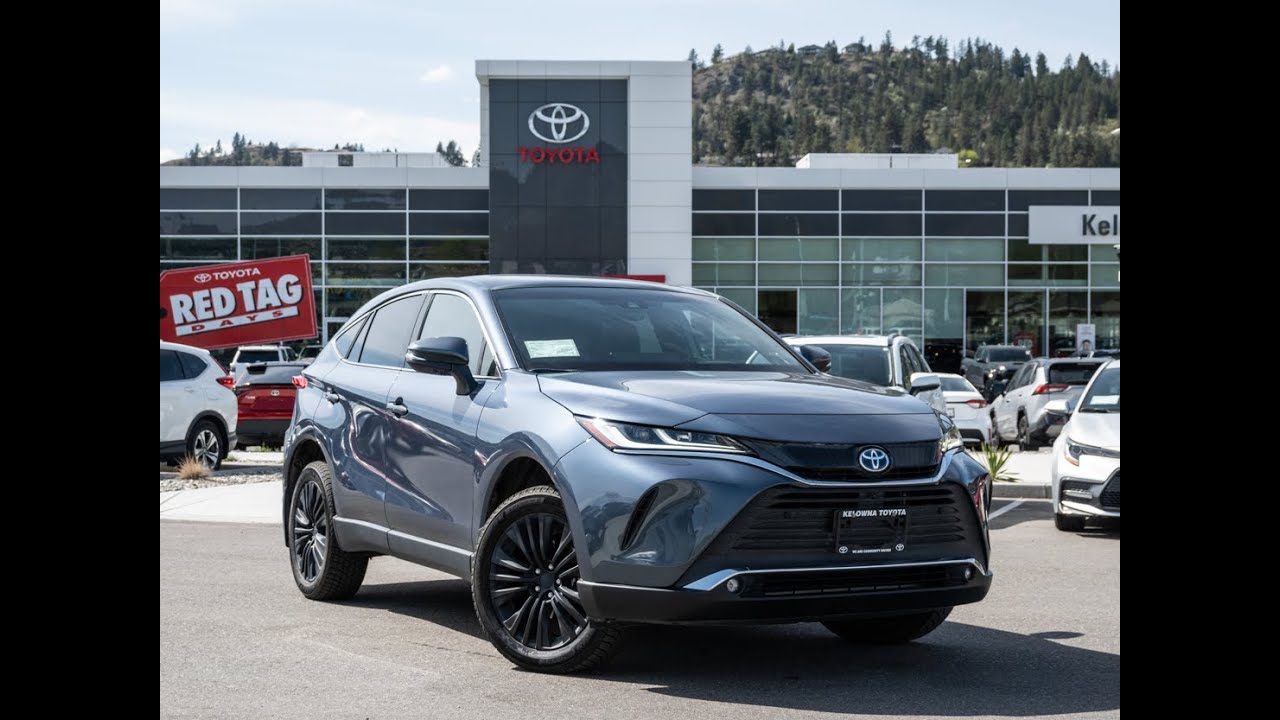 Grey 2023 Toyota Venza Limited AWD Walkaround - Kelowna Toyota - YouTube