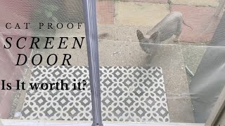 Cat Proof Screen Door From Amazon by With My Own Two Hands 3,305 views 8 months ago 8 minutes, 20 seconds
