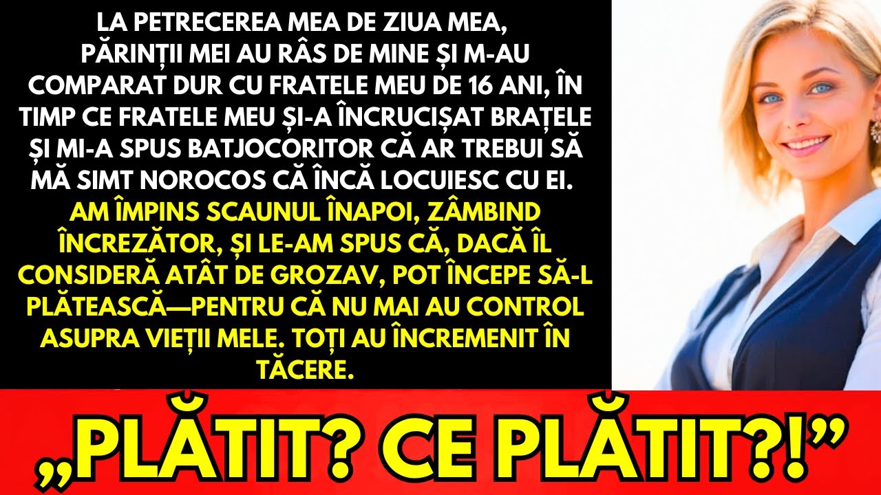 De Ziua Mea Părinții M-au Micșorat—„Nu Ești Ca Sora Ta.” Am Zâmbit Și Am Răspuns