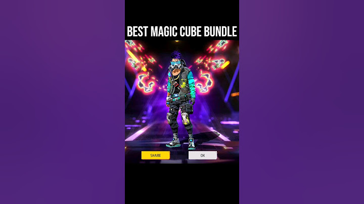 Free Fire's Best Magic Cube Bundle Revealed 🎉: Which One is the Rarest! ☠🔥 #shorts