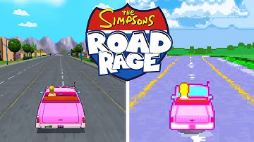 Comparing Every Version of The Simpsons: Road Rage