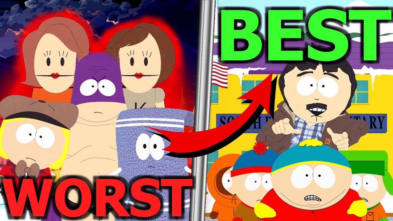 Ranking The Best and Worst South Park Episodes From Each