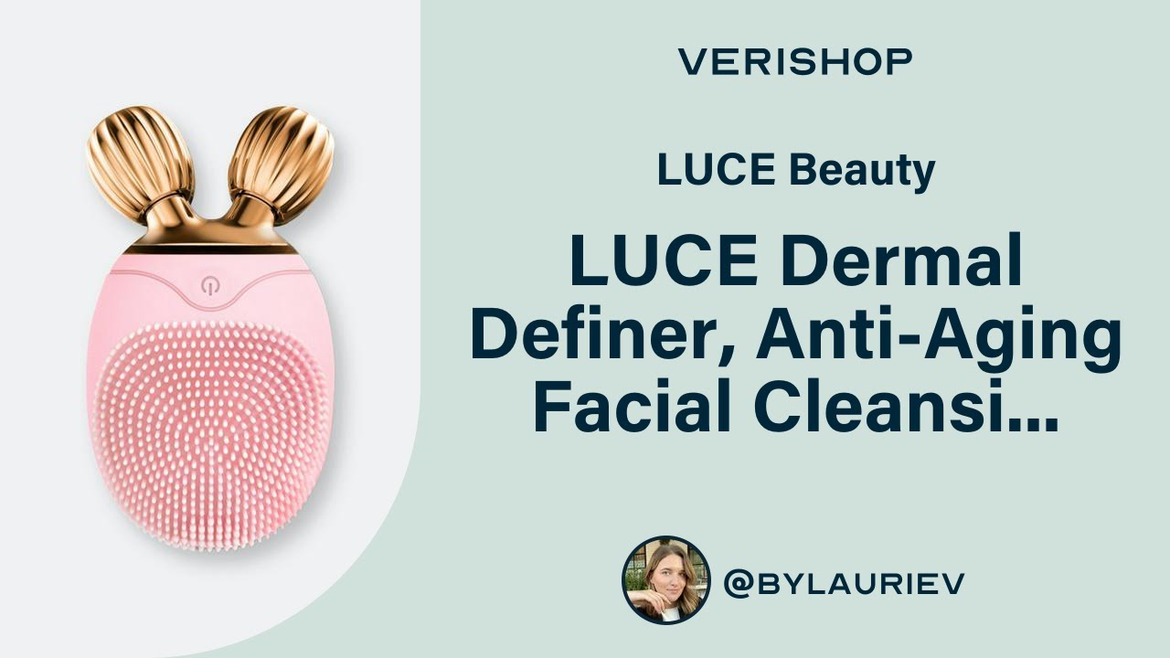 LUCE Beauty LUCE Dermal Definer, AntiAging Facial Cleansing + Roller