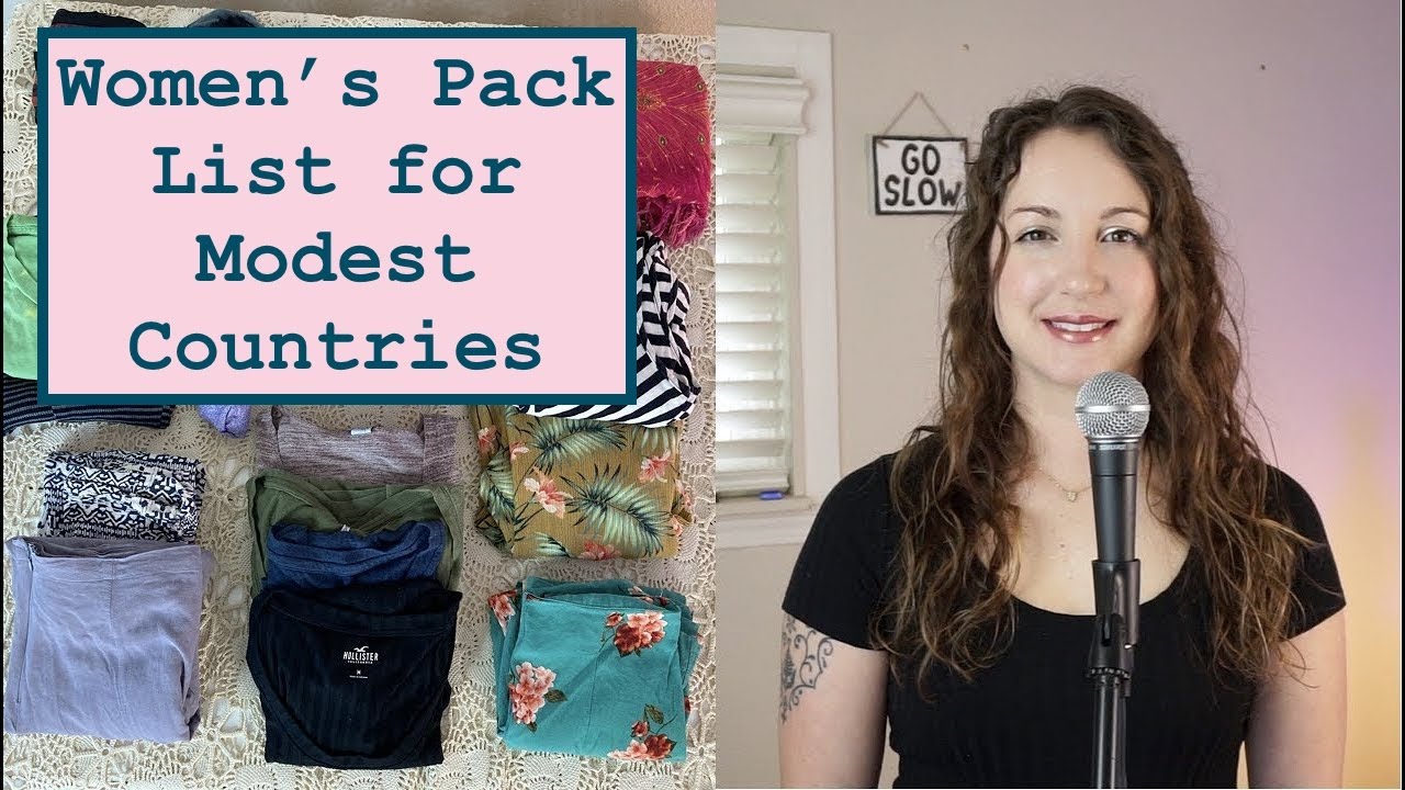 Women’s Pack List for the United Arab Emirates | Dubai | Minimalist Carry-On