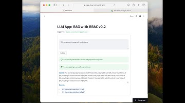 RAG with RBAC - Demo