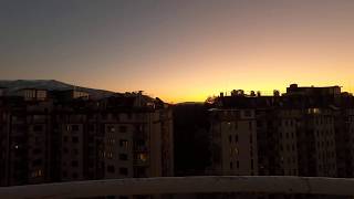 Time Lapse Sofia sunset