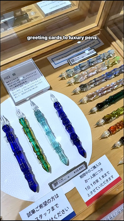 THIS Tokyo store is stationery heaven #stationery #tokyo #fountainpen