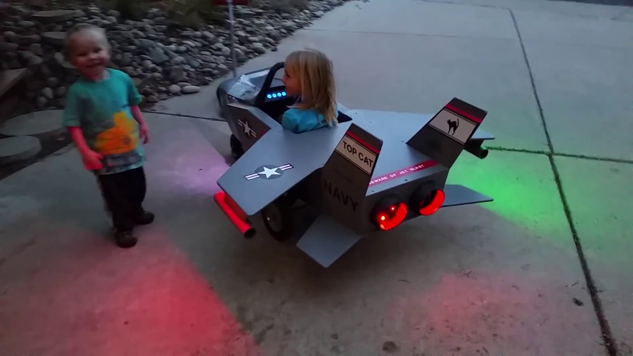 Amelia's F14 Top Cat Pedal Plane YouTube