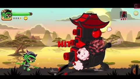 Ninja Dash Run Android Game | Gameplay - Walkthrough |  Level 1- Level 8