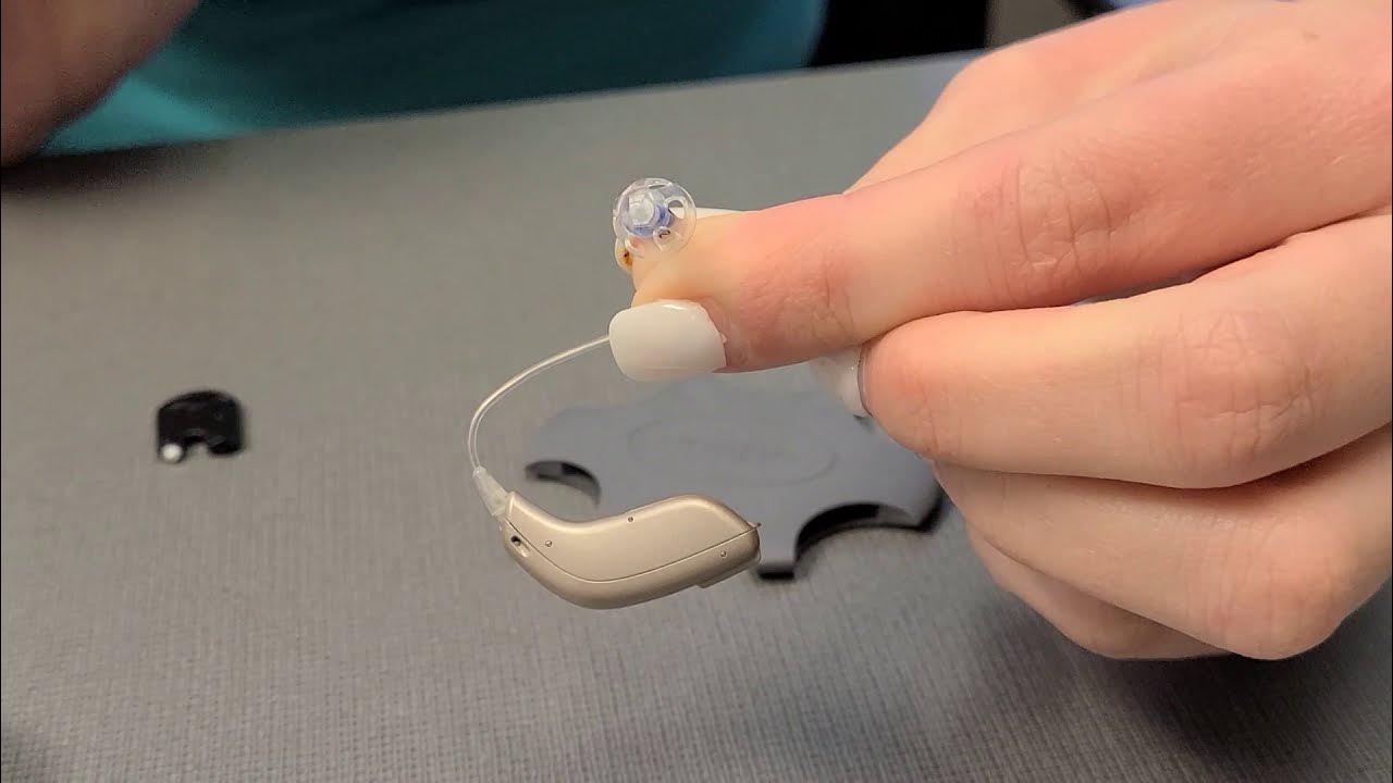 How to Change your Oticon Hearing Aid Wax Guards YouTube