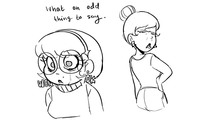 What an odd thing to say.