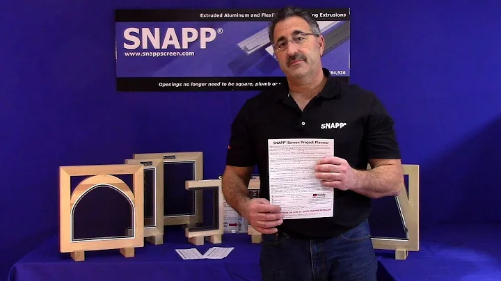 SNAPP screen Porch Screen - DIY (Do It Yourself) P...