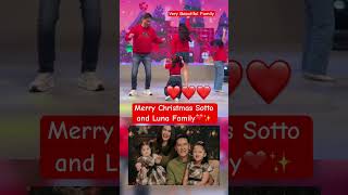 Merry Christmas Sotto And Luna Family
