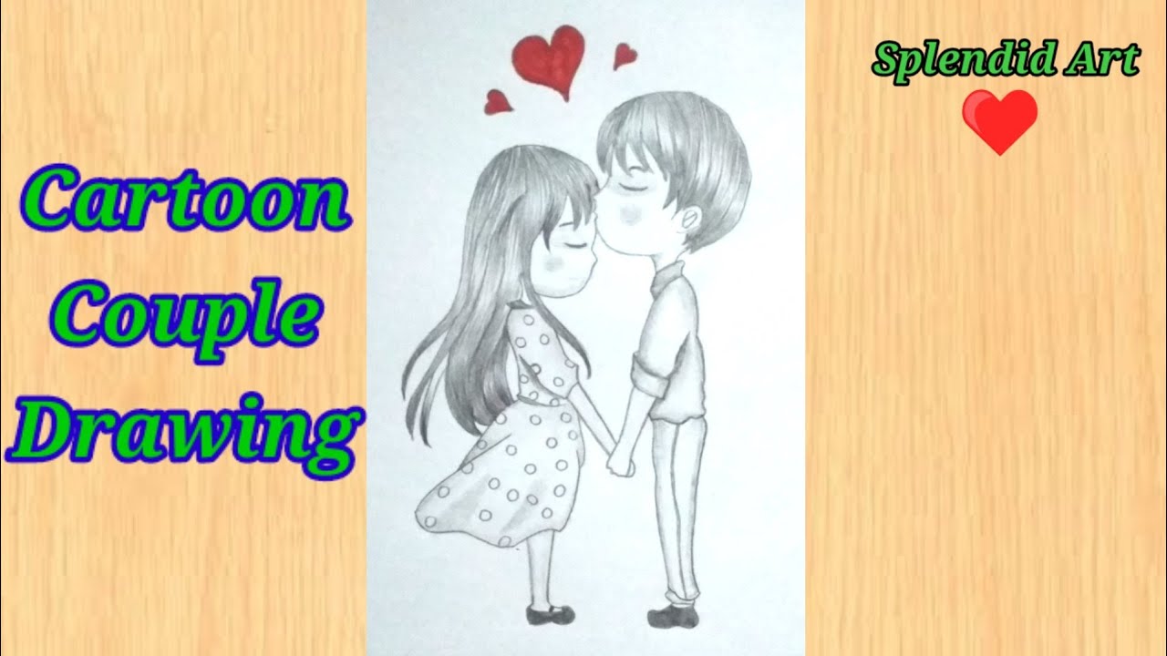 Cute Love Art L E Anime Couple Cartoon | Cute couple cartoon, Cute love  wallpapers, Cartoons love