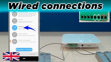 How to connect wired detectors in alarms with no power outlet. Door detectors, PIR sensor to host