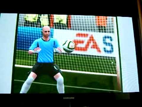FIFA11 strange ball efect