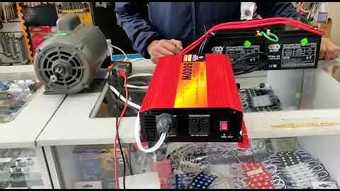 Arranque de motor 1hp con inversor 5000w 24v 220v-Contacto: 0984112915