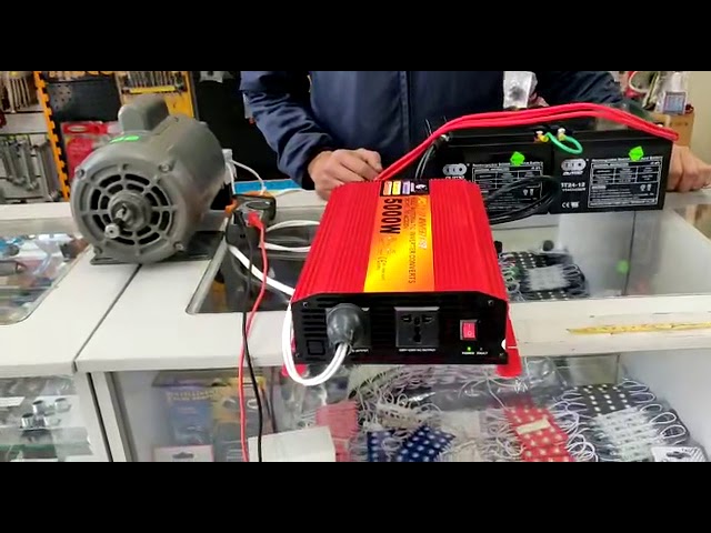 🚍DIY ElectroCamper🚤 Prueba extrema inversor onda pura LVyuan 12V