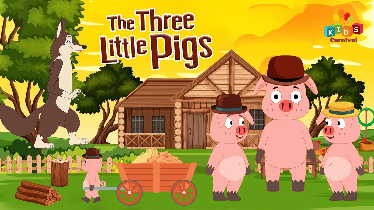 Three Little Pigs Nursery Rhymes FREE 3 Little Pigs Reading