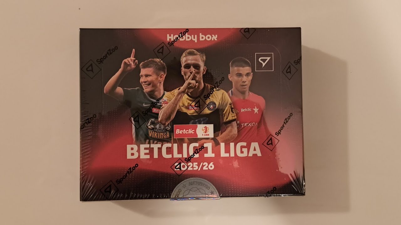 SportZoo Betclic 1 Liga 2025/26 Hobby Box. Gwarantowane autografy!!!
