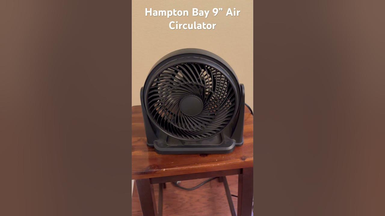 Hampton Bay 9” Air Circulator YouTube