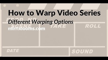 How to Warp: Different Warping Methods