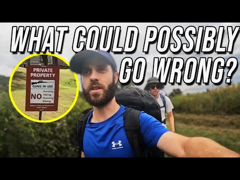 Two Brits hike through rural Virginia and accidentally trespass.. (How NOT to travel America #5)
