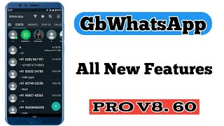 GbWhatsApp All New Features || UPDATES PRO V8. 60 screenshot 3