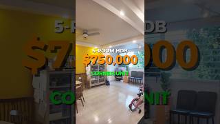 🏡 Home Tour | Corner 5-Room unit, minutes from Simei MRT - 1,313 sqft with 7.6m Wide Living Room