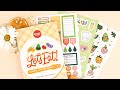 Let’s Eat! Foodie Sticker Book (Flip-through)