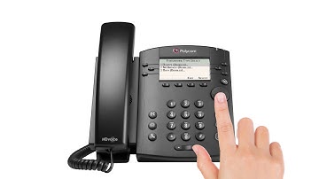 Using call forwarding on your Polycom desk phone