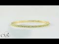 Cvk gemhouse   925 sterling silver tennis bracelets with semiprecious gemstones