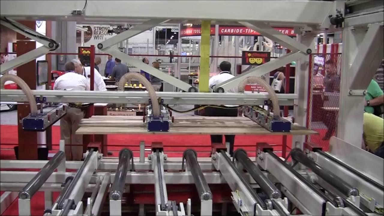 Lumber Loading Mereen-Johnson's Lumber Loading System - YouTube