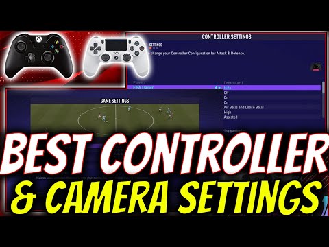 FIFA 21 BEST UPDATED PRO PLAYER CONTROLLER & CAMERA SETTINGS TUTORIAL - FIFA 21 ULTIMATE TEAM