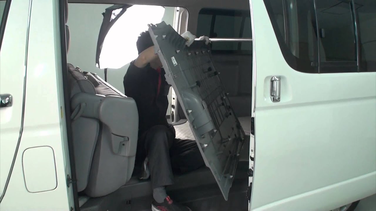 ハイエース Trh0v メンテナンスdvd Youtube